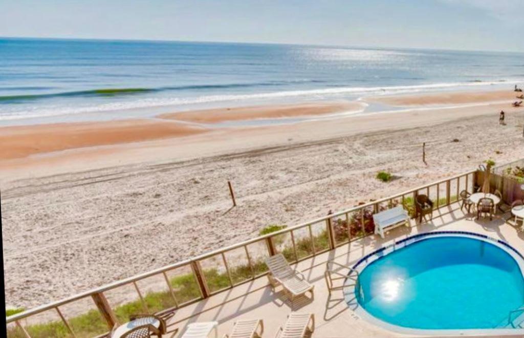 Coastal Cozy - Ocean View At Symphony Beach Club Ormond Beach Exterior foto